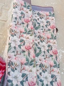 Floral Print  Blouse &amp;saree