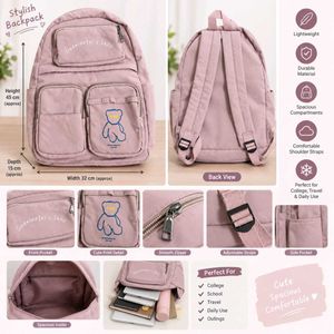 Cute Teddy Bear Backpack
