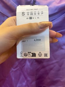 ZARA NEW Purple Jumpsuit