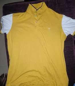 Men's Yellow Polo T-Shirt