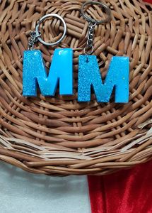 10 Pieces Keychain Each 2 Alphabet ❤