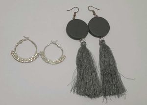 Assorted Earrings - Hoop &amp; Tassel