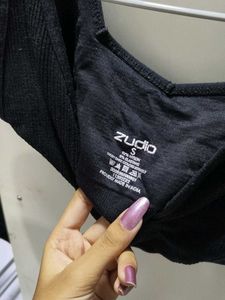 Comfortable Black Sports Bra