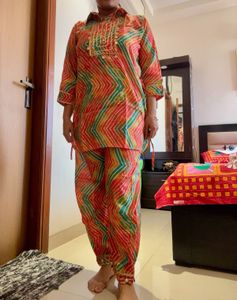 Pathani style punjabi ethnic coord set