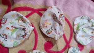 Cute Baby Mittens with Animal Prints