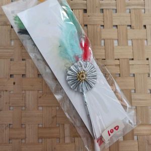 Feather &amp; Flower Tilak Apllicator (2)
