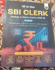 All in One SBI Clerk Prelims & Mains Exams 2025-26