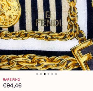 Rare find Vintage Fendi handkerchief/bandana