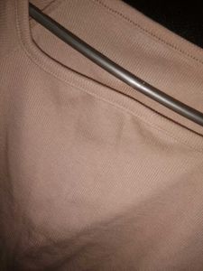 Cream crop top