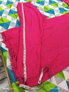 Vibrant Pink Kurta pant set
