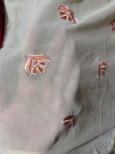 Pakistani dress material with Dupatta