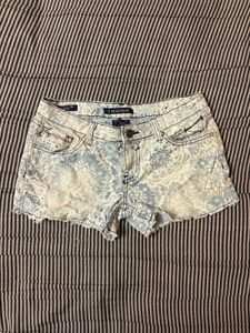 Vigoss Denim Shorts - Bohemian Print