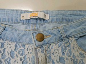 Forever Young Denim Shorts