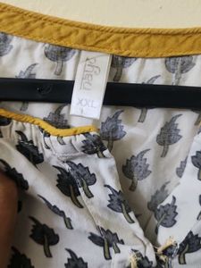 Printed A line  Cotton Kurti