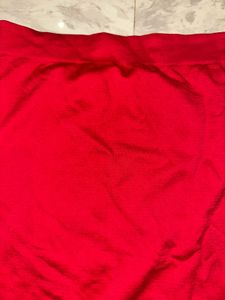 Red tube top