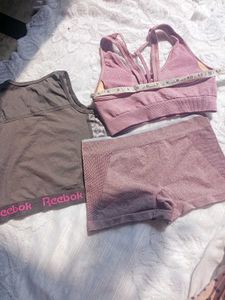 Reebok Athletic Tank Top &amp; Shorts Set