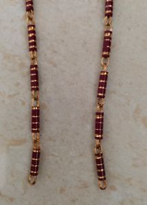Beaded Gold Payal