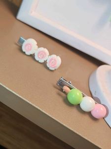 Cute Dango &amp; Flower Hair Clips