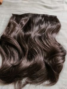 Blackish Brown Wavy Hair Extensions