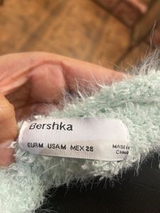 Fluffy Cropped Cardigan