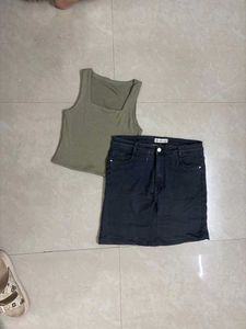 Denim Skirt