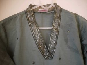 Embellished Kurta Set with Dupatta