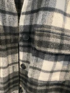 H&amp;M Checkered Overshirt Jacket