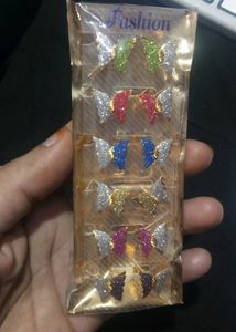 Butterfly Stud Earring (6 pairs)