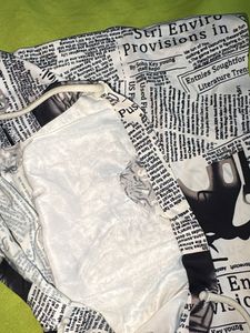 Newspaper Print Cami Top