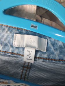 H&amp;M Light Wash Mom Jeans