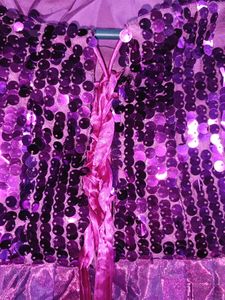 Celebrity Sequin Party Dress Mini Purple 💜