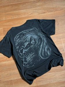 vtg Men's Dragon Skull Graphic T-Shirt