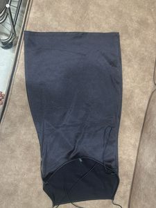 Sleek Black Slip Dress