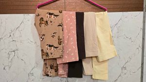 ✅🆓H&amp;M Girls 5 pack printed leggings