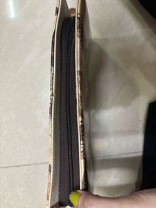 UpVintage Parisian Postcard Collage Long Wallet /