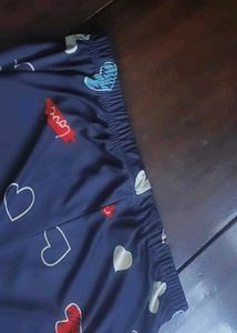 Cute Heart Print Pajama Set