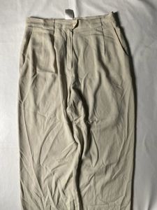 Sage Green Wide Leg Trousers