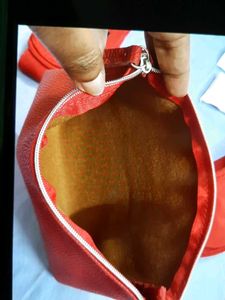 Red Ethiopian Airlines Travel Pouch Set