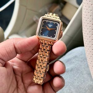 Elegant Tissot Ladies Watch SQUARE DIAL SLIM STRAP