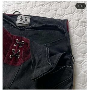 Vintage Black Flare Jeans