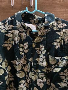 New Flower Print Shirt