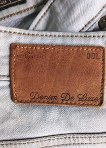 MUFTI Men's Distressed Light Wash Jeans