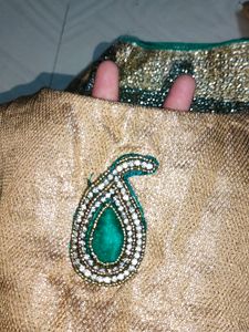 Beautiful Sea Green Colour Saree