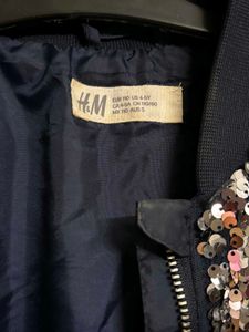 Sparkling Sequin Bomber Jacket