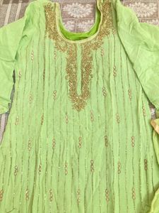 Elegant Green Kurta Set