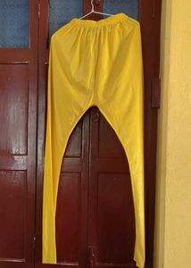 Beautiful Yellow Anarkali Suit Set