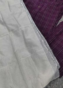 cotton suit palazzo dupatta set for women