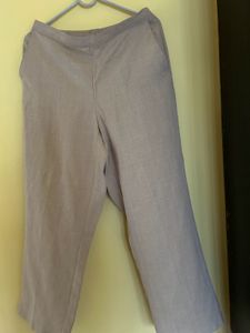 Comfortable Linen Blend Pants