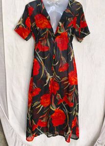 FLORAL PRINT DRESS