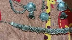 Combo Set Oxidized Silver Stud Jwellery Se